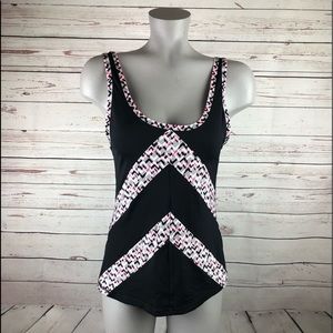 Trina Turk Recreation work-out yoga tank top- L
